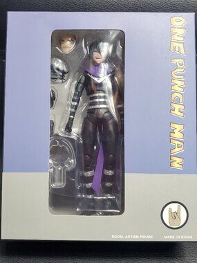 Dasin model one punch man speed o sound sonic anime figure manga rare.